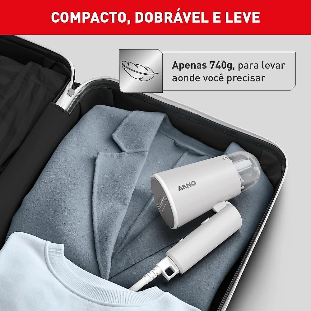 Vaporizador Portátil E Dobrável Arno Steam Travel HS11 110V