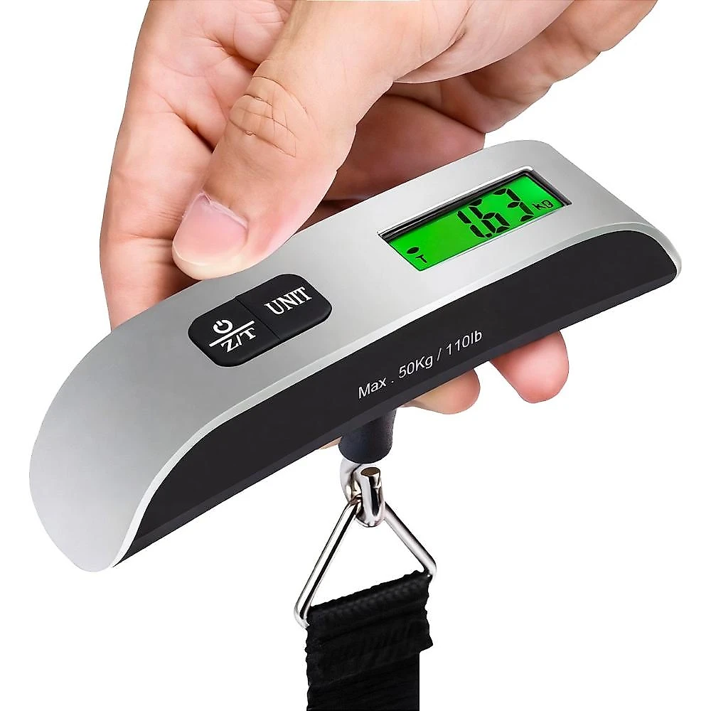 Mala de Viagem Armor - Para Despachar - Gshield + Balança Digital Portátil para Bagagem - Verde