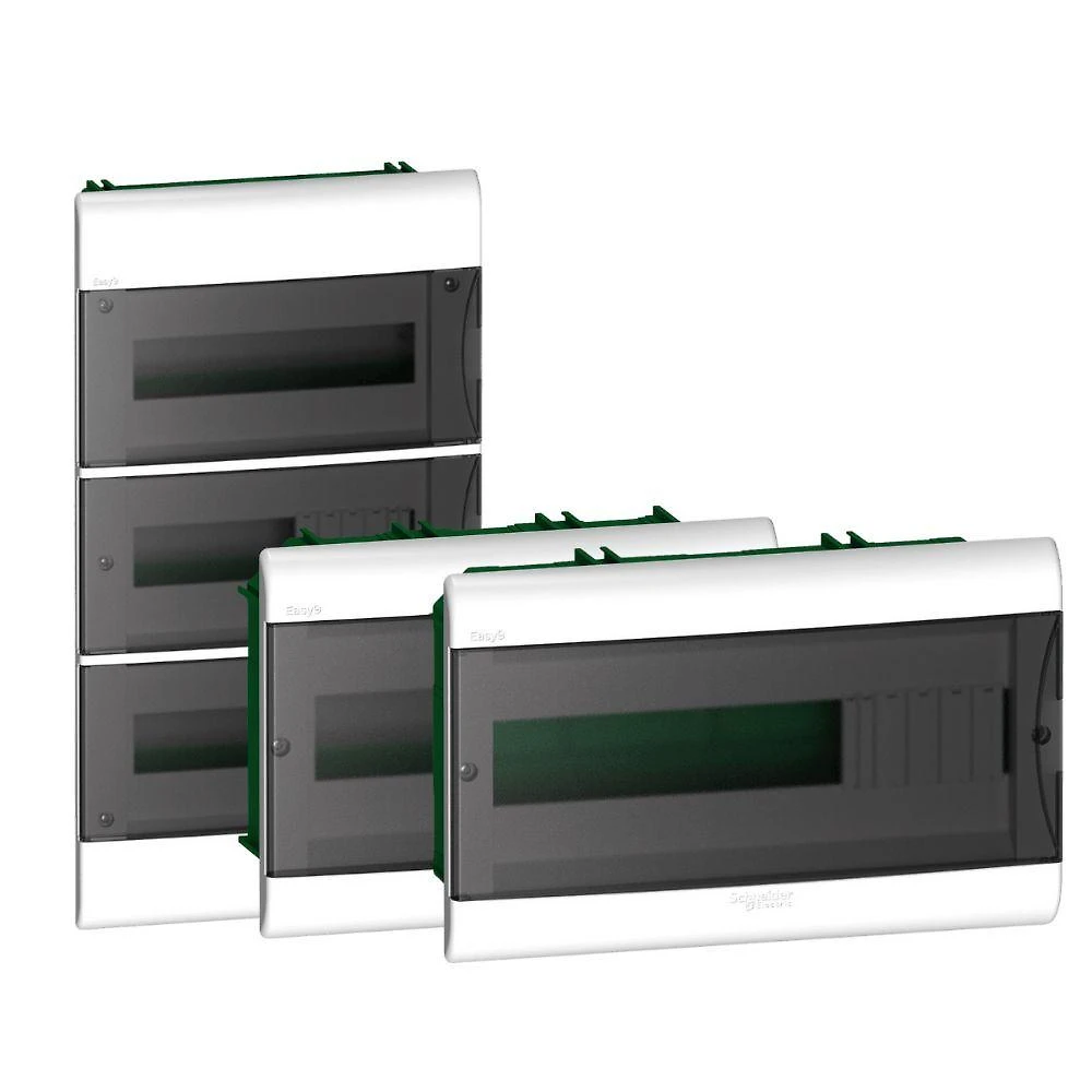 Invólucro Easy9 QE 16 Módulos Porta Fumê Selo Green Premiumtm Fendi Schneider Electric 92,3CM
