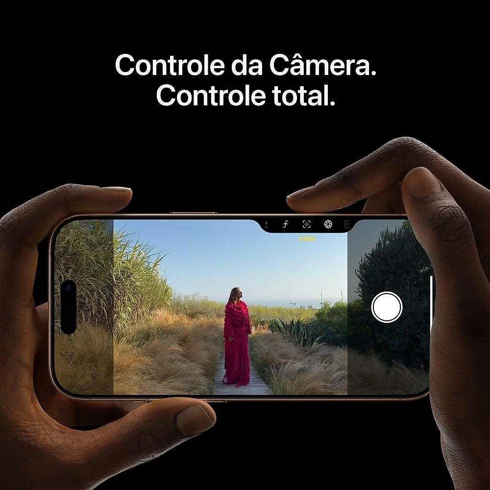 Seminovo iPhone 16 Pro Max 256GB Titânio Natural - Condição Excelente