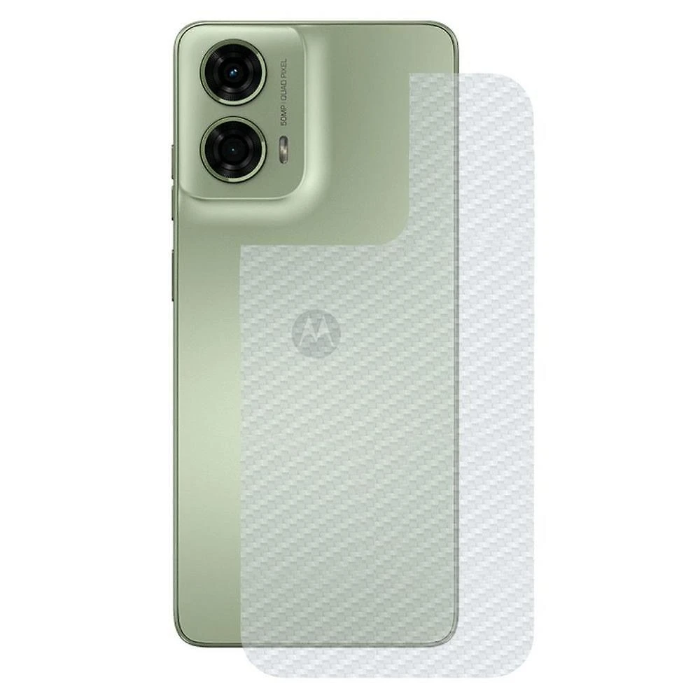 Película Para Motorola Moto G24 - Traseira De Fibra De Carbono - Gshield