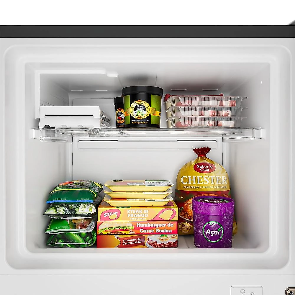 Geladeira Consul Frost Free Duplex Inverter CRM53MK, 455 Litros, Inox - 220 Volts