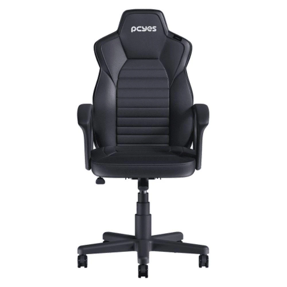 Cadeira Gamer Pcyes Sti Turbo Black Vulcan Tilt Mechanism 120KG Preto