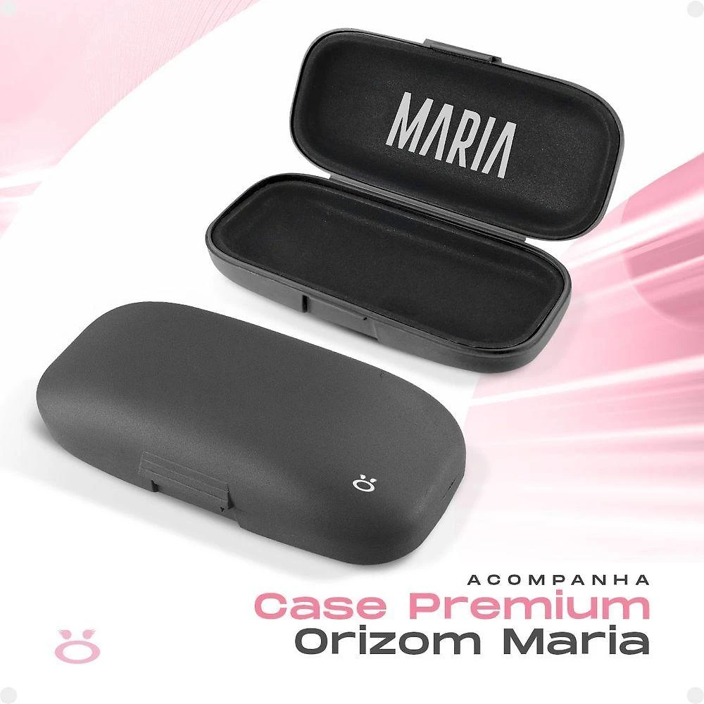 Miniatura Oculos Sol Feminino Losango Aço Metal Proteção Uv Case Maria