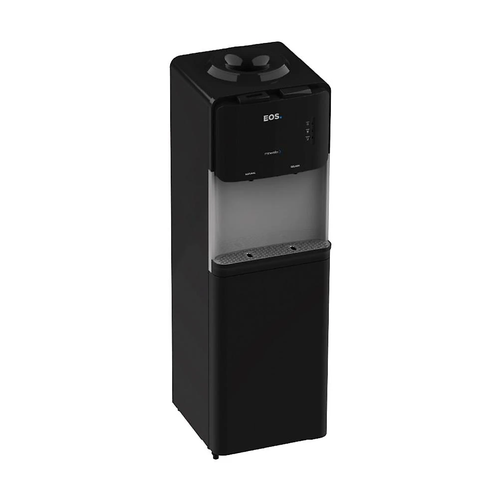 Bebedouro Coluna de Água Garrafão Compact EOS Mineralle Preto EBC031PC 220V
