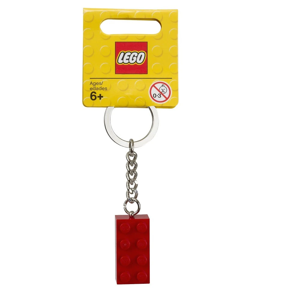 Miniatura LEGO Chaveiro - Bloco Vermelho de LEGO®
