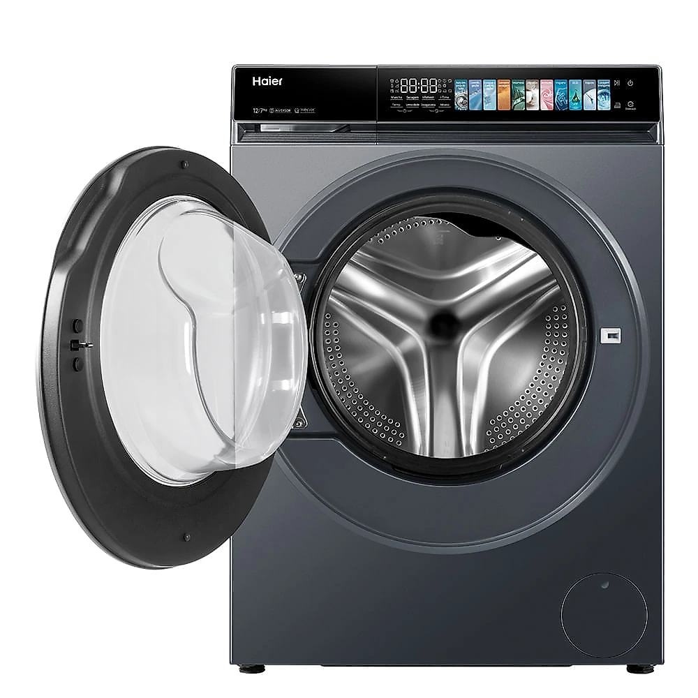 Lava & Seca 12 Kg Haier X-Series X7 Cinza com Capacidade de Secagem 7 Kg e Essence Wash - HWD120-BP14367S8 110