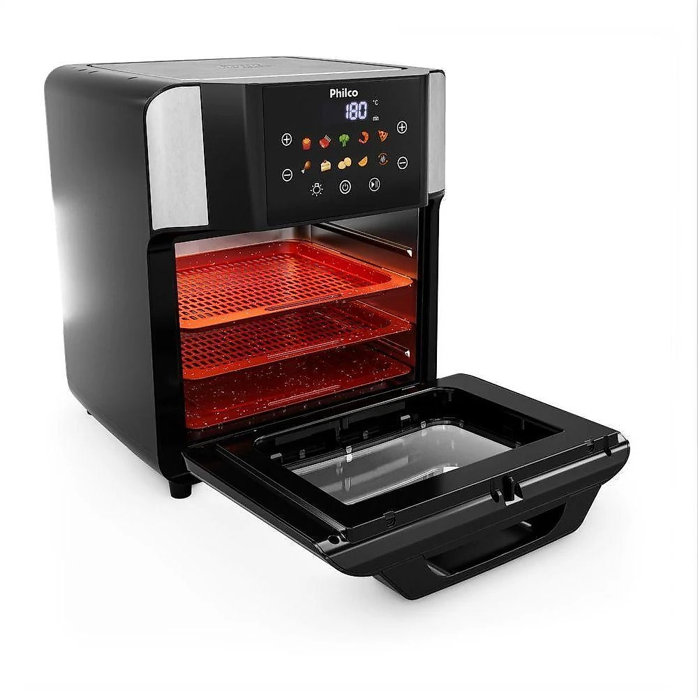 Air Fryer Oven Philco 15L Painel Digital PAF15A 220V