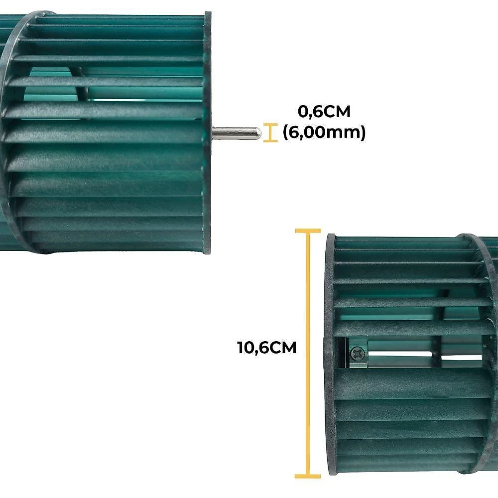 Turbina Evaporadora Electrolux 41049484 Ar Condicionado 18 e 24.000 BTUS Bivolt Compatível UI18F
