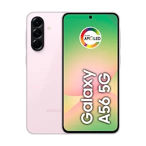 Miniatura Smartphone Samsung Galaxy A56 5G Rosa 256GB, 8GB RAM, Câmera Tripla 50MP, Tela Super AMOLED 6.7", IP67, NFC e Recursos AI + Galaxy Buds FE - Grafite