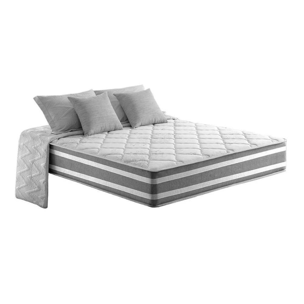 Colchão Viúva Molas Masterpocket Duo Sono Double Face Euro Pillow Gray (128x188x30) - D Angelis Anjos