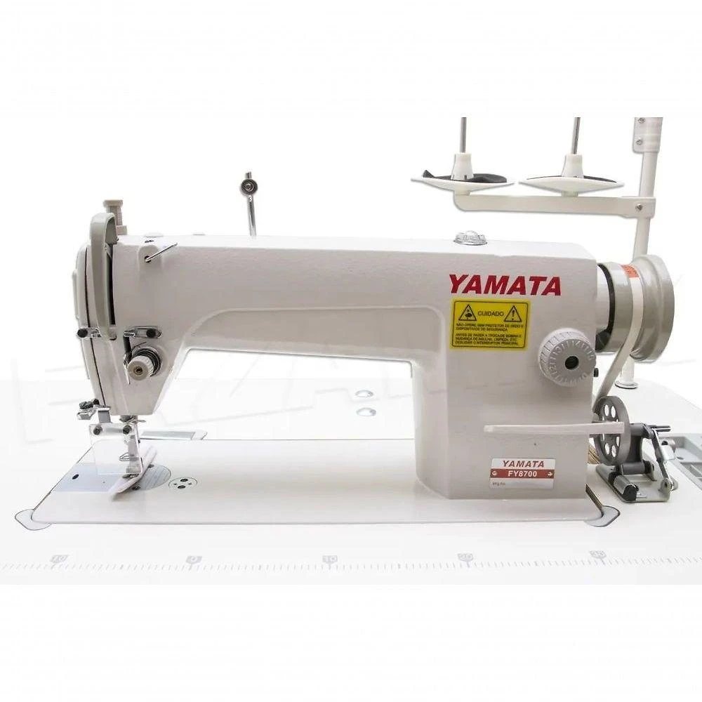 Máquina De Costura Industrial Reta Yamata Fy8700 Branca 110V