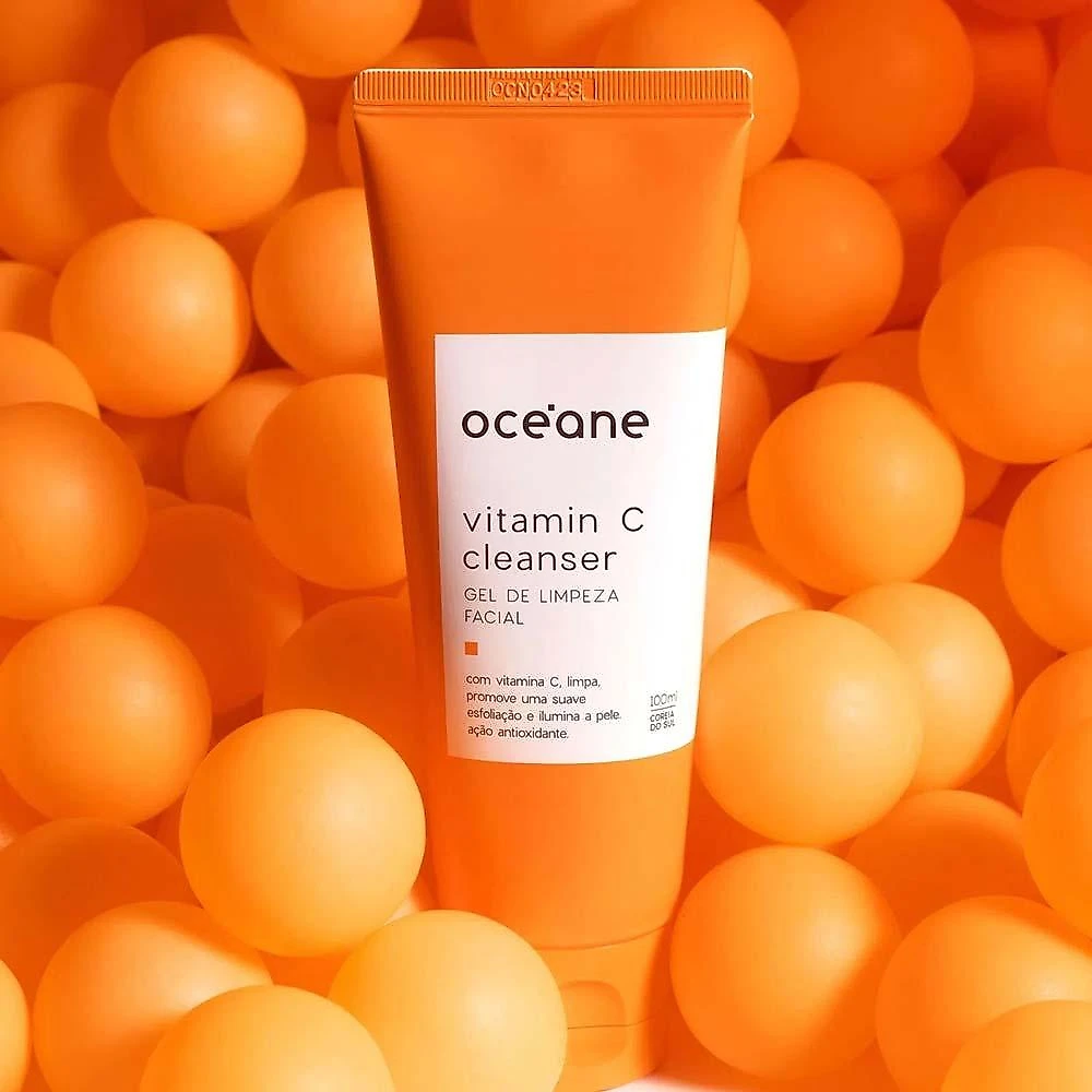 Gel de limpeza facial oceane - vitamin c cleanser 100ml