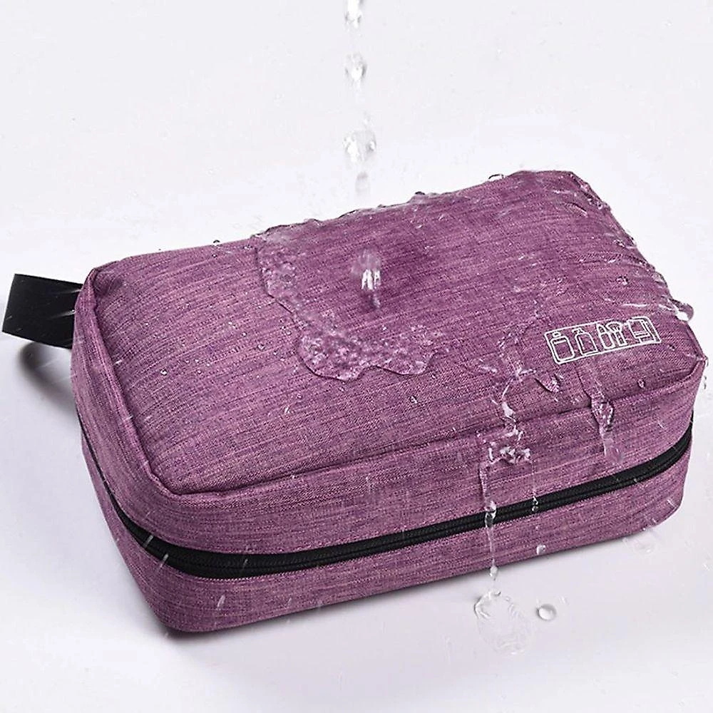 Necessaire Com Gancho Cabide Pendurar Lorben Masculina Feminina Divisórias Organizadora Mala Viagem