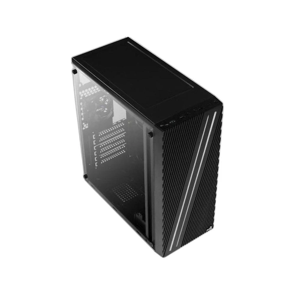Gabinete Gamer Streak Torre Média ATX Micro ATX Mini ITX Aço RGB Preto Aerocool