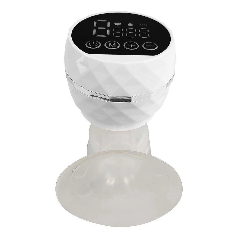 Bomba Tira Leite Elétrica BSL3630-1 com Massagem, Sucção Ajustável, Visor Digital Branco Aquilae