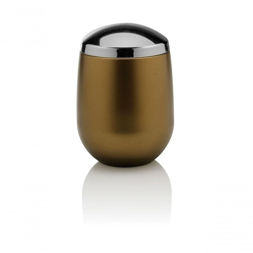 Porta Algodão Cotonete Vintage Dourado Pab821dof Ou