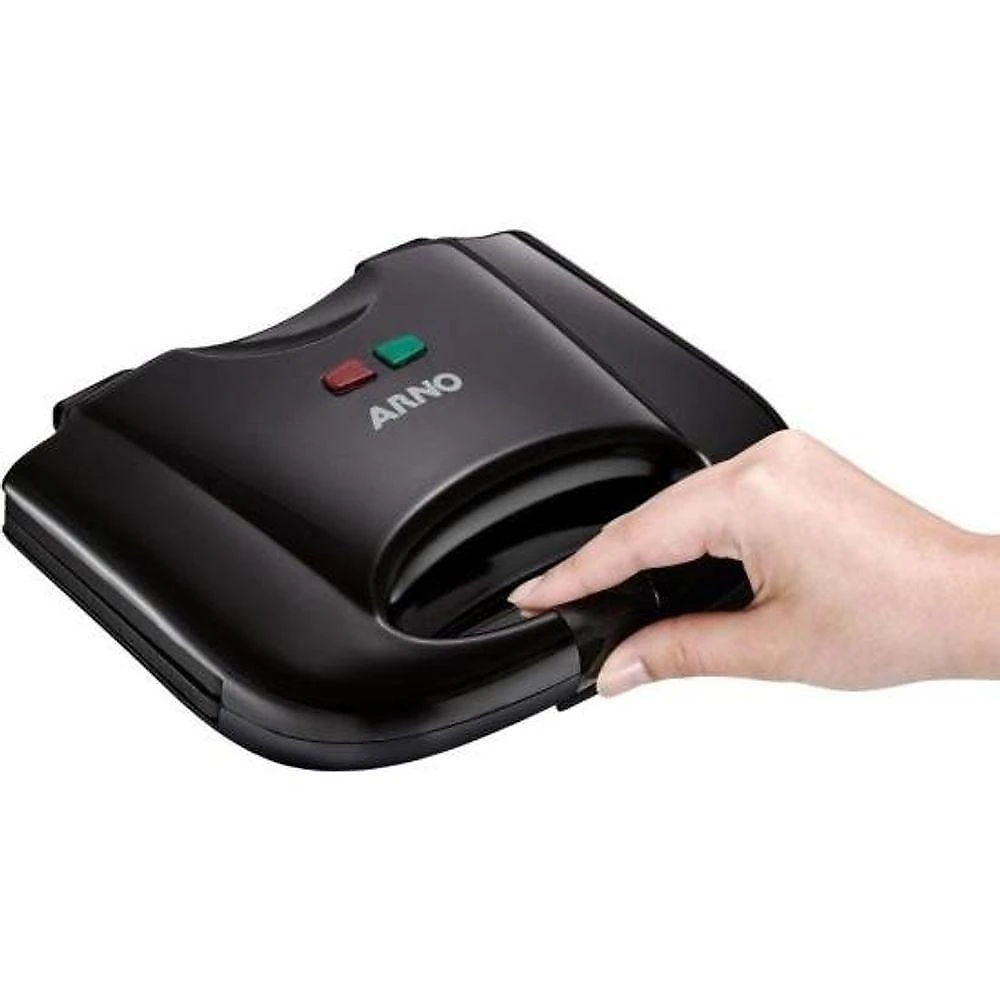 Sanduicheira e Grill SACB com Placas Antiaderentes 640W Preto 220V