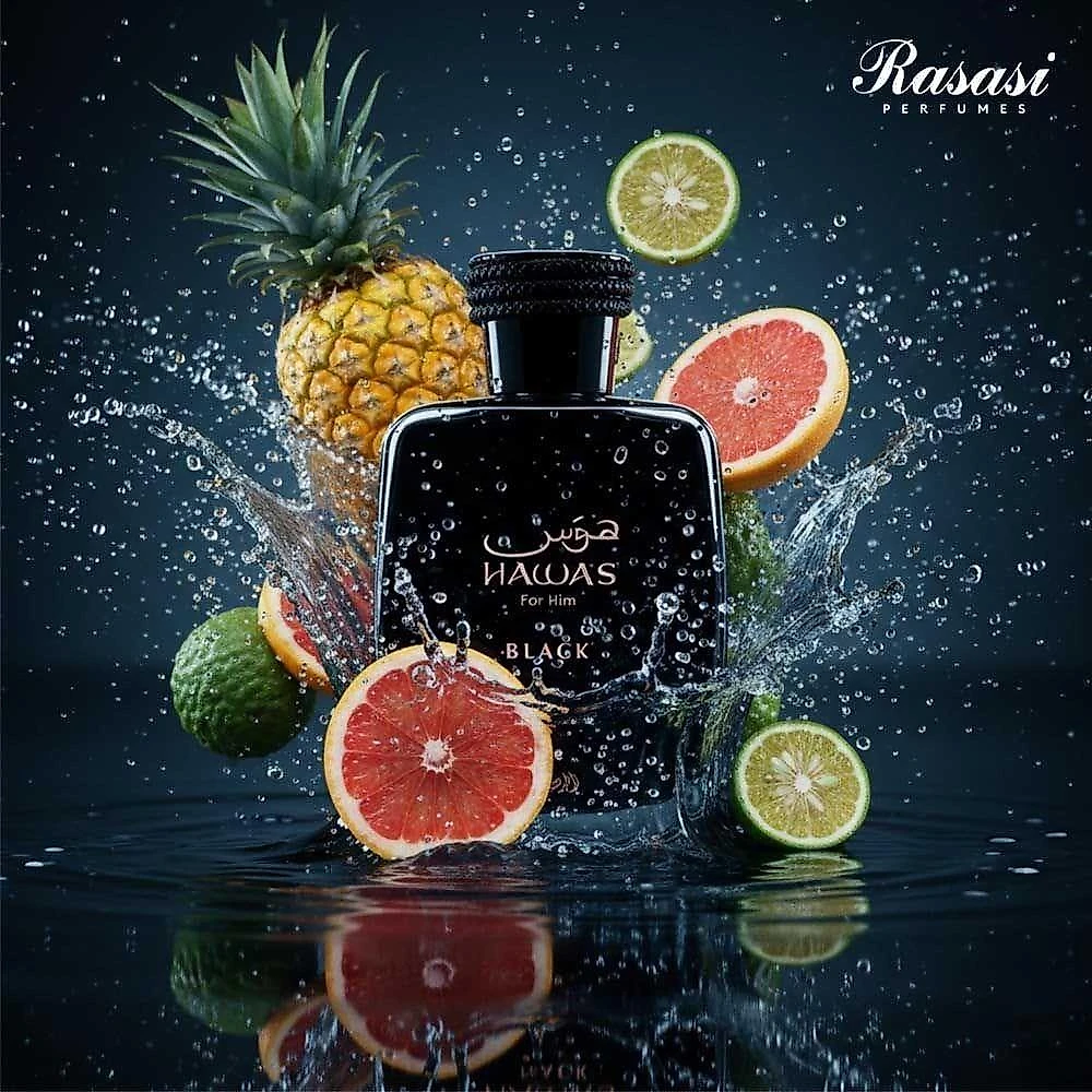 Perfume Rasasi Hawas Black Edp Masculino 100ml