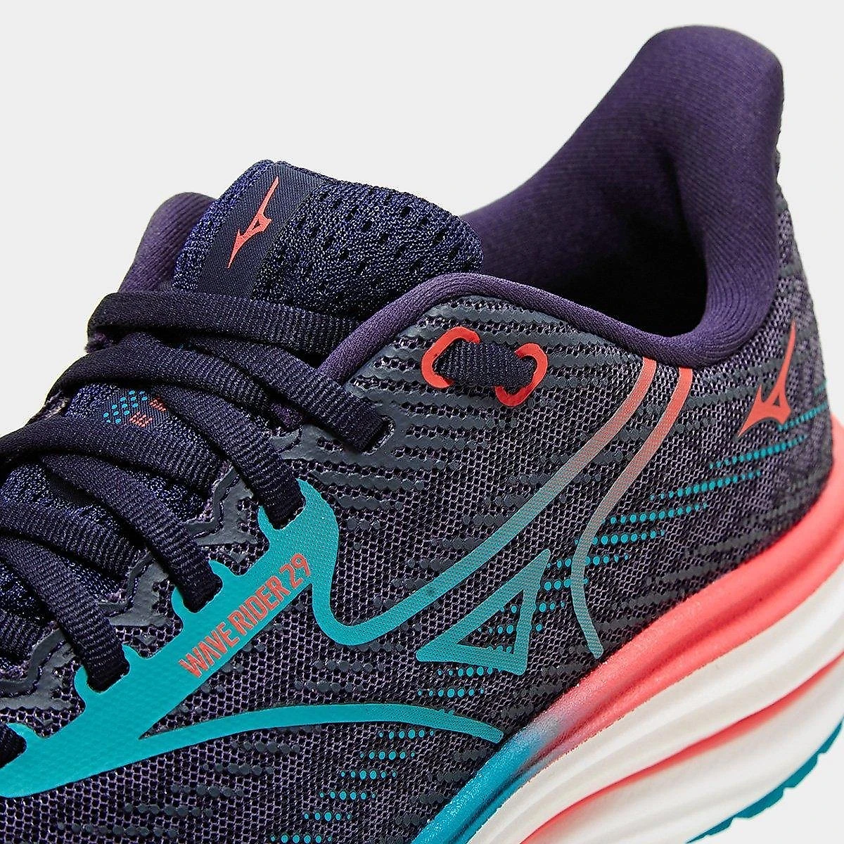 Tênis Mizuno Wave Rider 29 Masculino Chumbo+Azul - 38