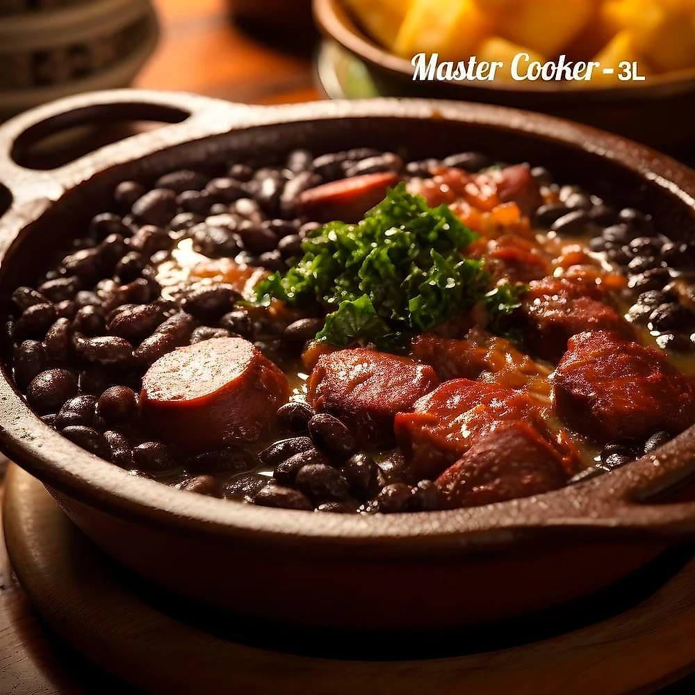 Panela elétrica de pressão mondial digital master cooker pe-40 3l - preta/inox