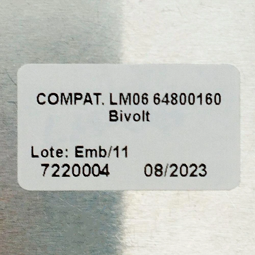 Placa Eletrônica Electrolux Lm06, Lm06a, Lt75, Lf80, Lq75 - 64800160 127/220v - Alado