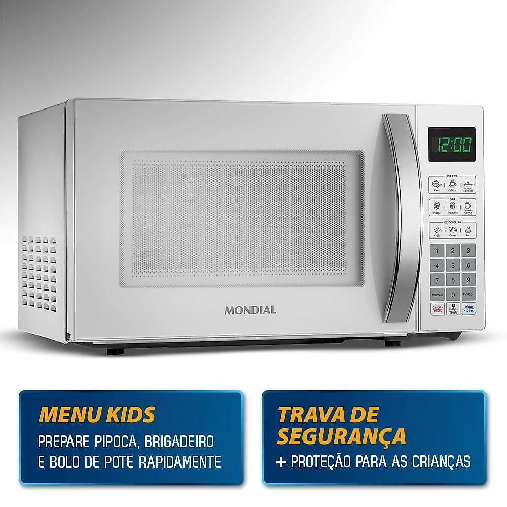 Micro-ondas 21l Mondial Mo-01-21-w 220v/60hz . 220V