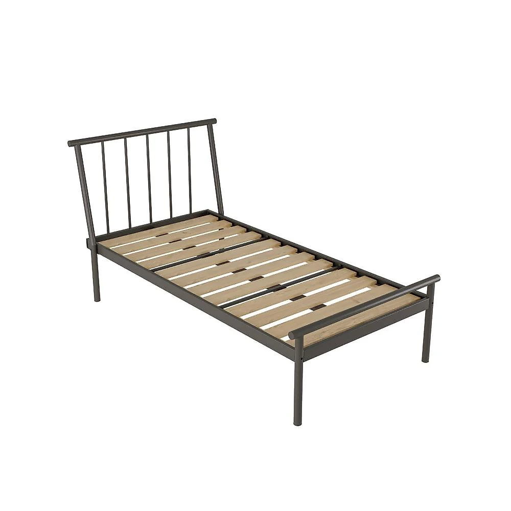 Cama Solteiro em Aço Begônia CabeCasa MadeiraOriginals Cama Solteiro em Aço Begônia CabeCasa MadeiraMadeira Estanho