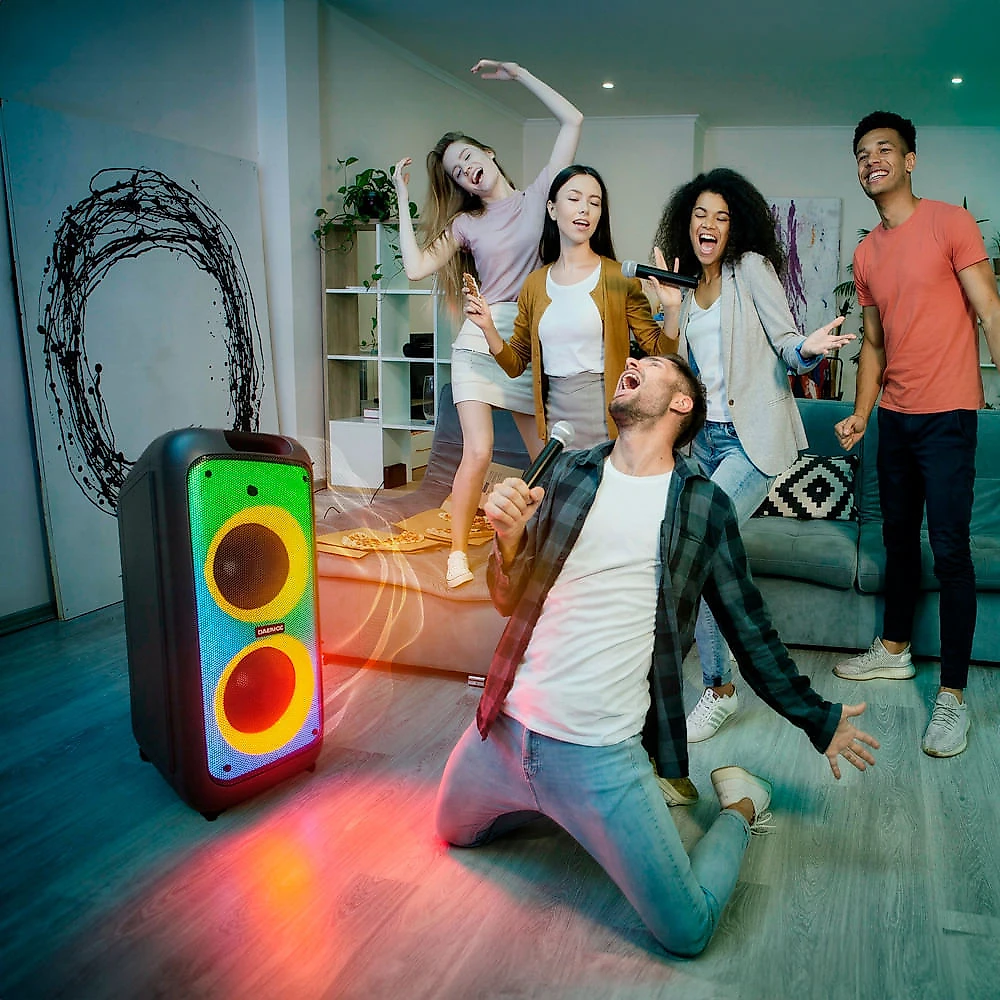 Caixa de Amplificada Daewoo Partybox 2000W