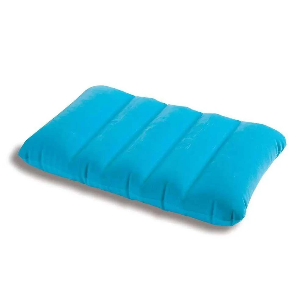 Travesseiro Inflável Infantil Intex para Viagens, Camping e Praia com Revestimento Aveludado Intex