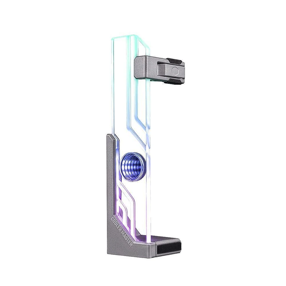 Suporte para Placa de Video MCA-U000R-AGSBTG-00 com Iluminação ARGB Transparente Cooler Master
