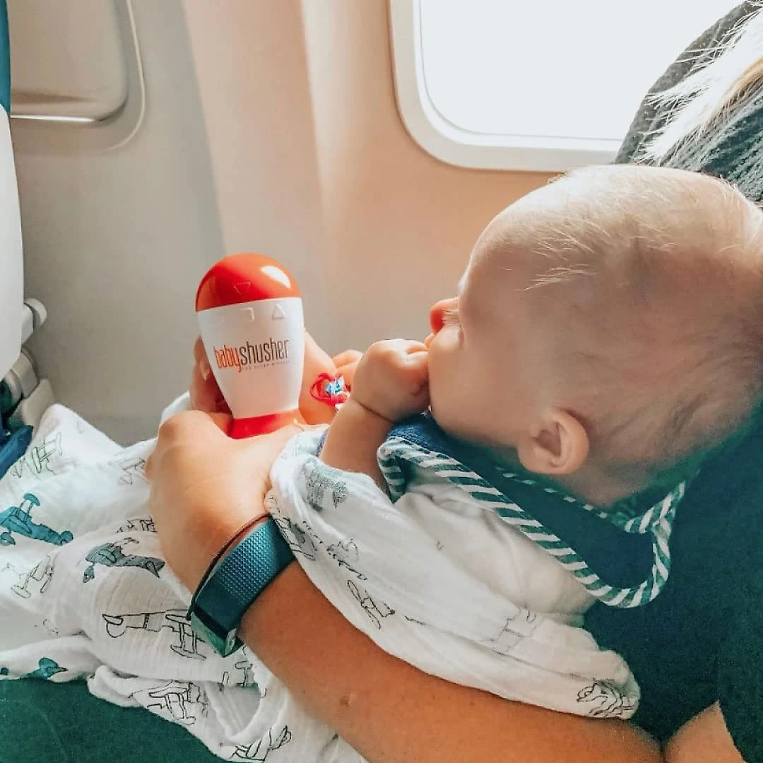 Baby Shusher ILBSHU Máquina de Som Ruído Branco para Bebês Re cém Nascidos com Luzes Laranja