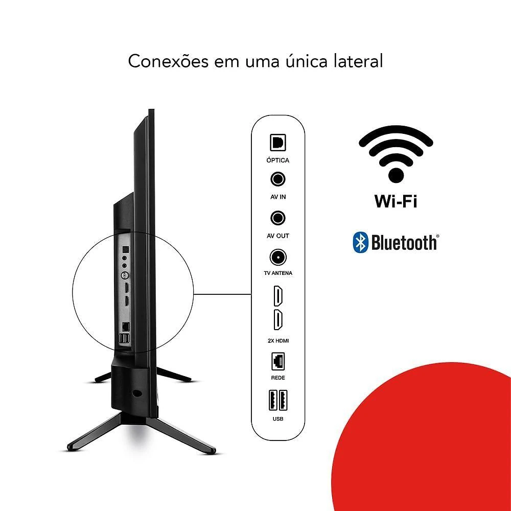 Miniatura Smart Tv Aiwa 32? Android, Hd, Comando De Voz, Dolby áudio, Hdr10 - Aws-tv-32-bl-02-a Tv 32 Android