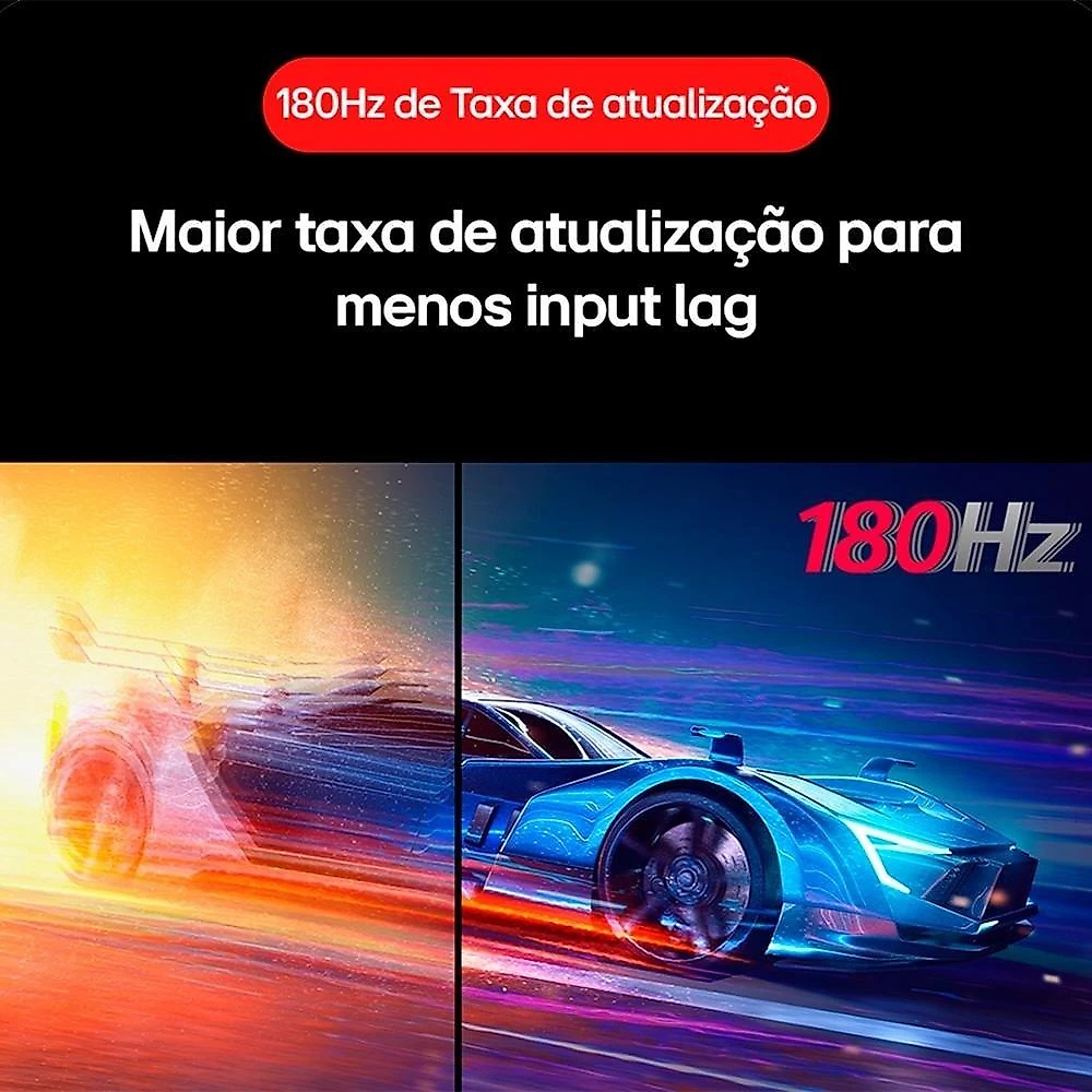 Monitor Gamer LG UltraGear 24", FHD, 180Hz, 1ms, IPS, DP e HDMI, HDR10, FreeSync, G-Sync - 24GS60F-B