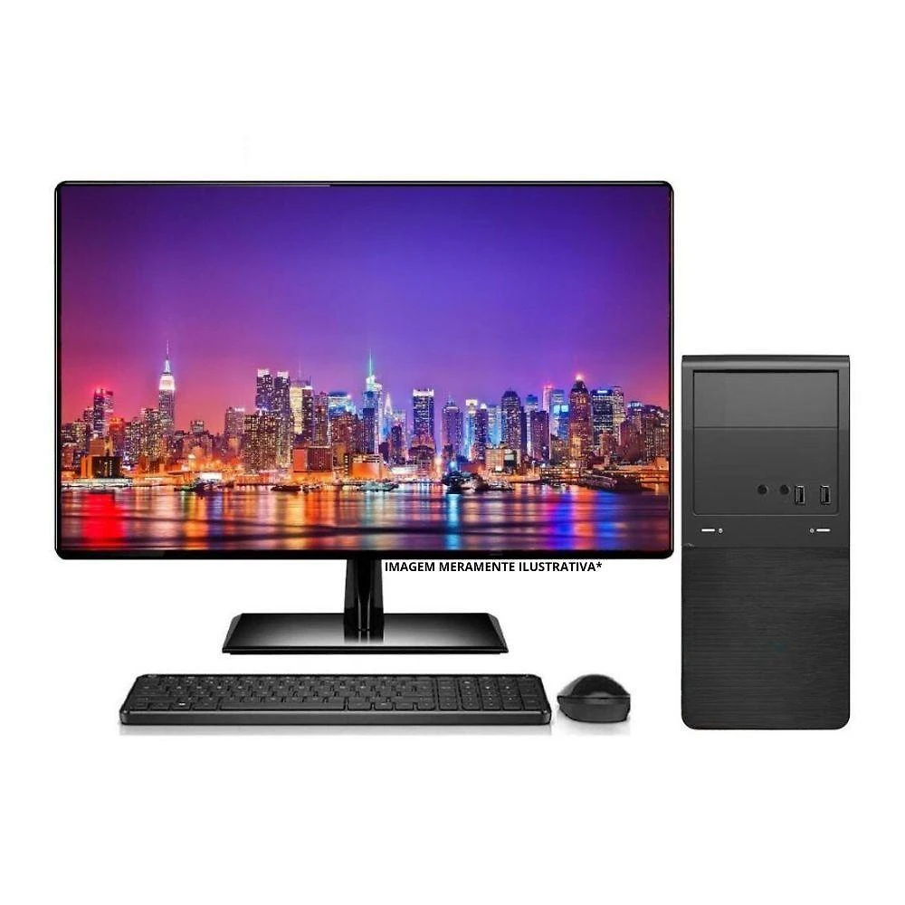 Computador Completo Intel Core I7 2600 16GB SSD 512GB Windows 11 Bivolt Solução Completa