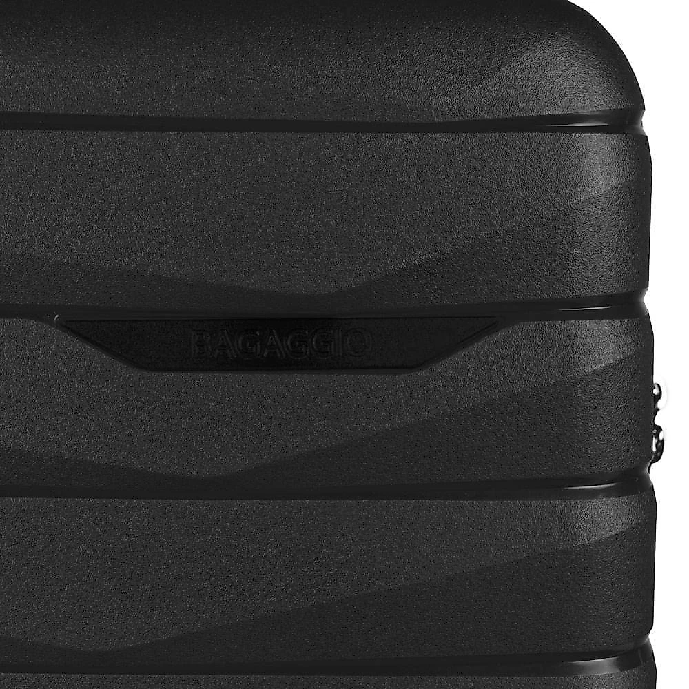Mala de viagem 32 kg polipropileno 4 rodas route preta preto - g