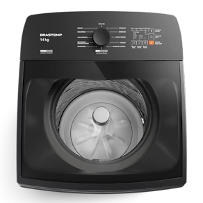 Máquina de Lavar 14kg Brastemp BWJ14A9 Platinum Smart Sensor Cinza 110V
