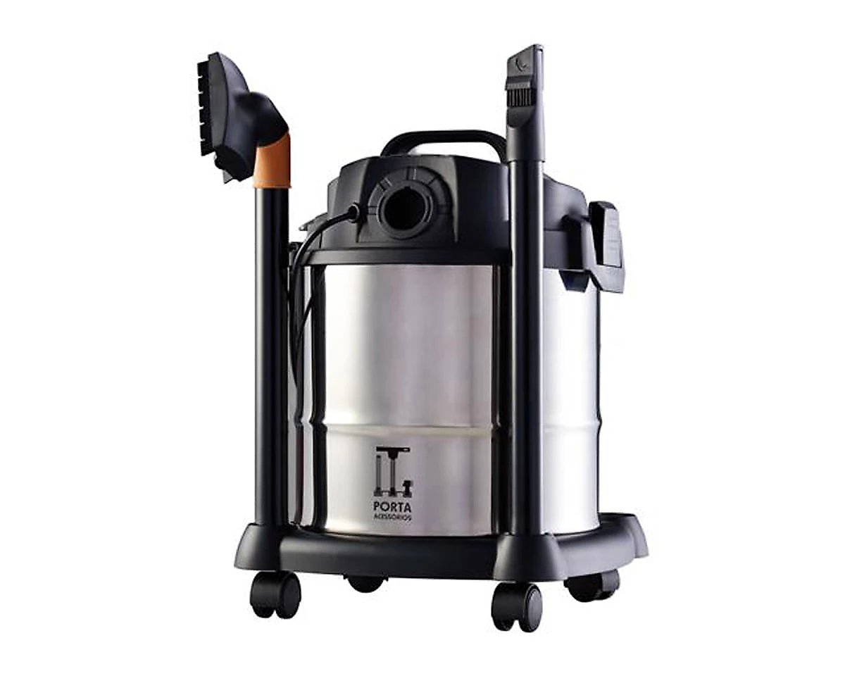 Aspirador de Pó e Água WAP GTW Inox 1400W 12 Litros