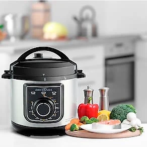 Panela Elétrica de Pressão Multifuncional Britânia BPP01PI 3L – Preta/Inox 110V