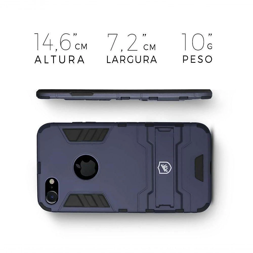 Capa Case Capinha Armor Para Iphone 7 E 8 - Gorila Shield