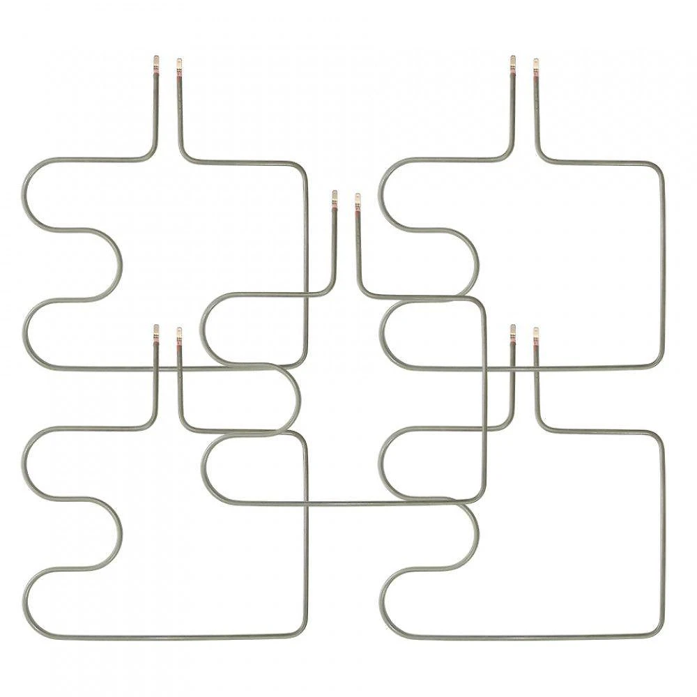 Kit Resistência Inferior Para Fornos Embutir - 5 Peças Verde 110V