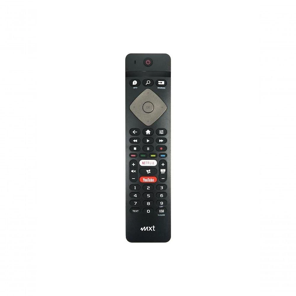 Controle Remoto Grupo MXT 01389 para Smart TV Philips 50PUG6654-78 com Infravermelho Versão