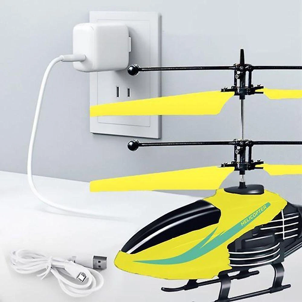Helicóptero Drone Voa Com Luz E Aproximação Infravermelha