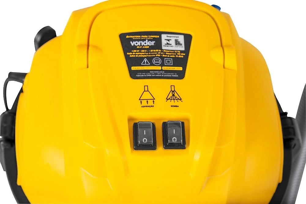 Extratora para limpeza 220v elv 1300 vonder