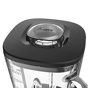 Liquidificador Oster Power Black Inox 1,5L 750W Jarra de Vidro 5 Velocidades 110V