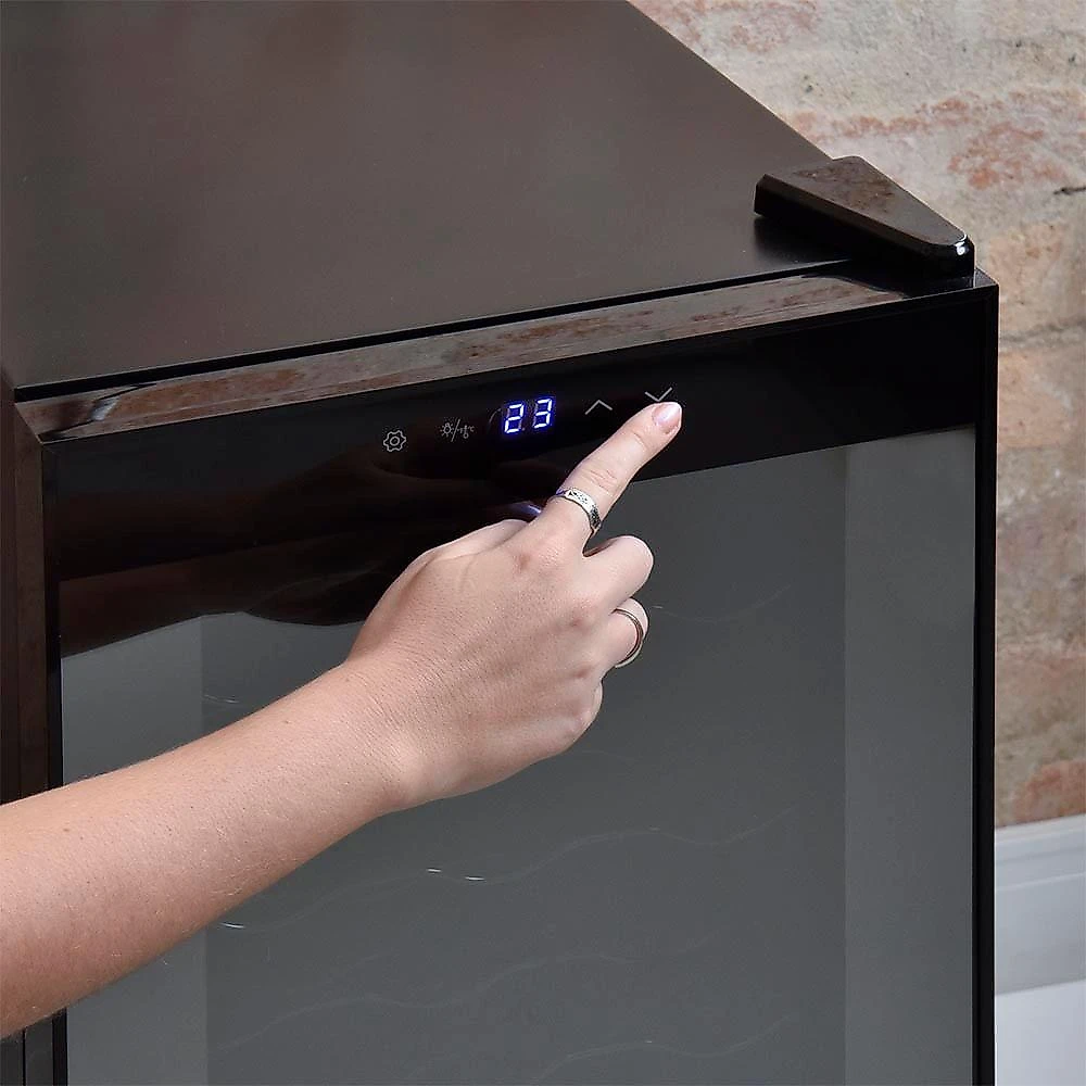 Climatizador termoelétrico 18 garrafas 127v easycooler preto
