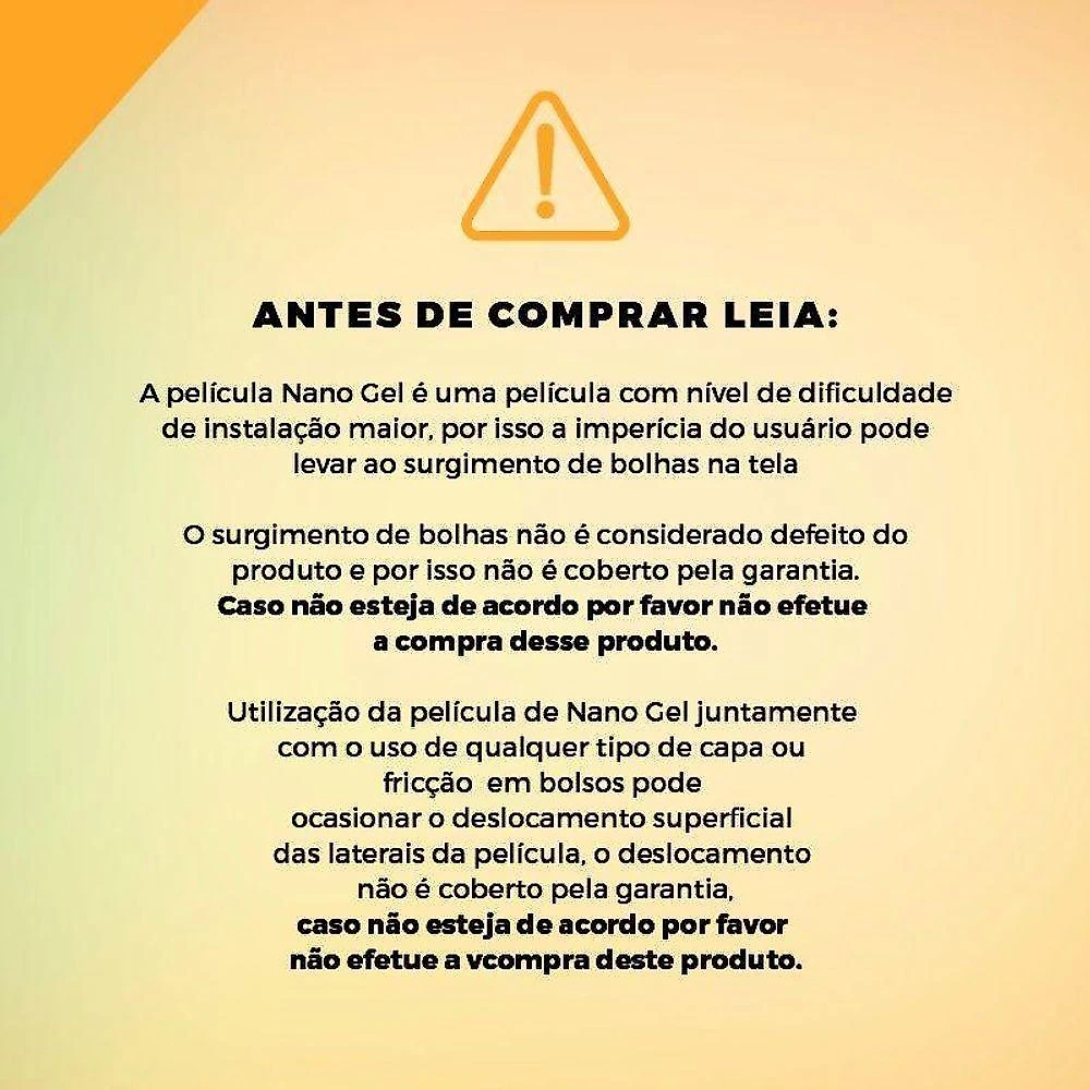 Película Nano Gel Dupla Para Galaxy S8 Plus ? Gorila Shield (Cobre Toda Tela)