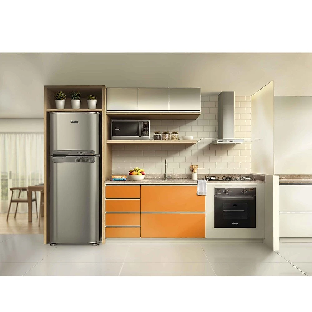 Coifa de Parede Continental 90cm Inox Glass - CC9VX Inox - 110V