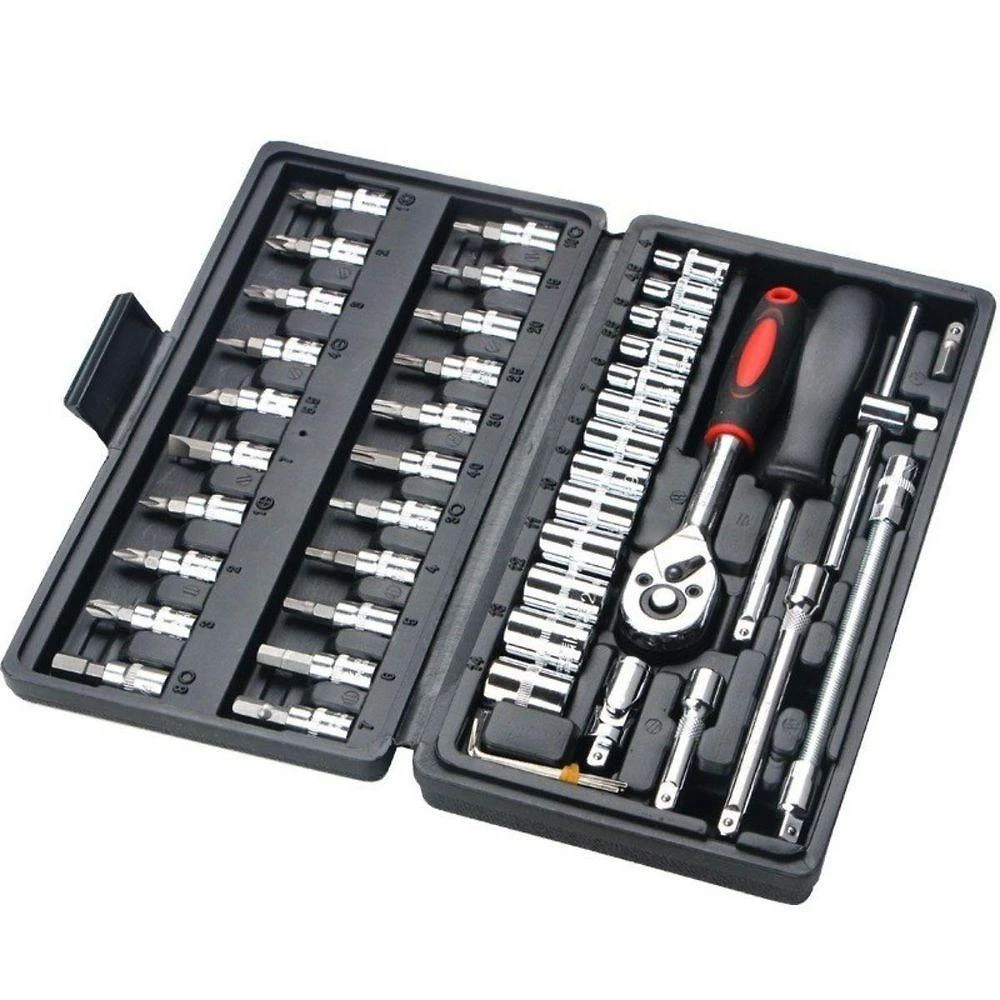 Kit Ferramentas Completa 46 Peças Maleta