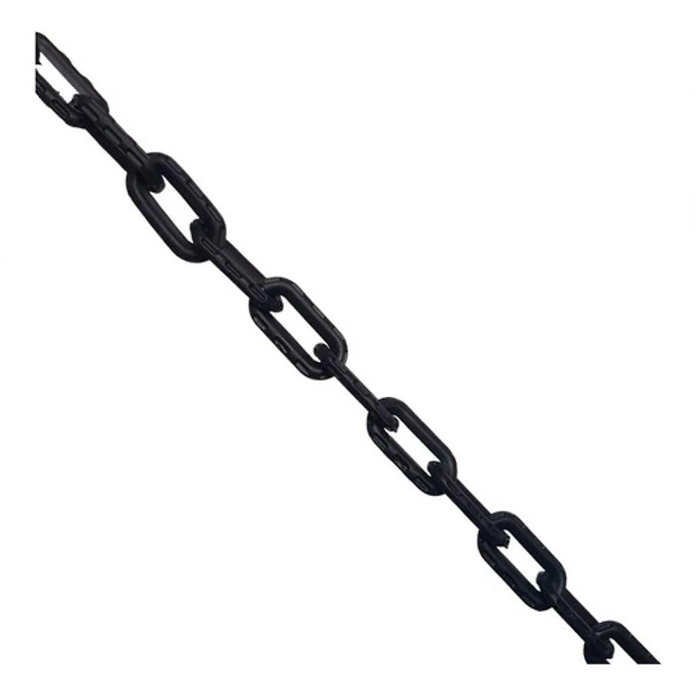 Corrente Plástica Isola Calha Chuva Elo g 10 MT Polipropileno para Isolamento Preto Ferreira Mold